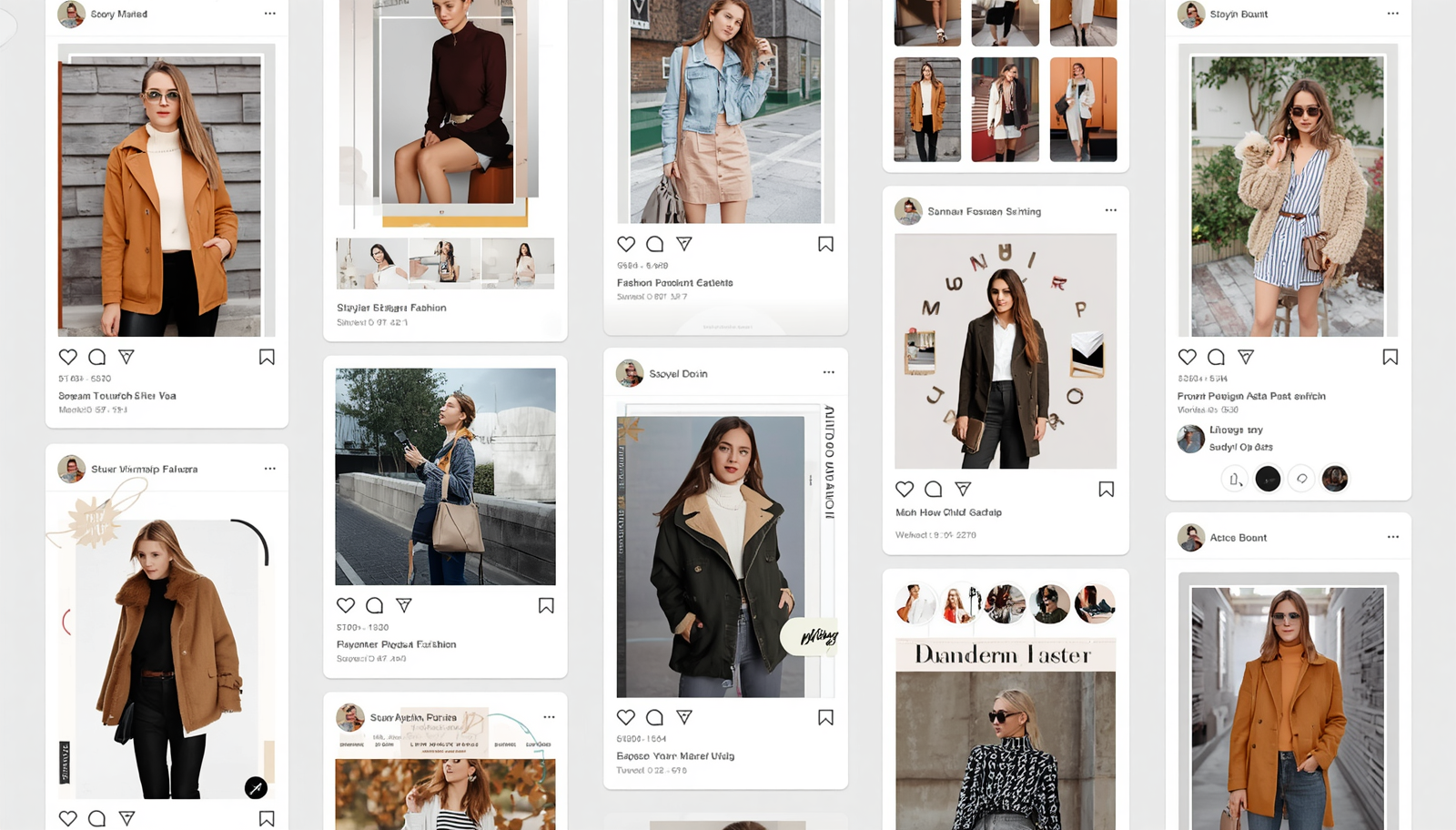 Pinterest Fashion Pin Templates