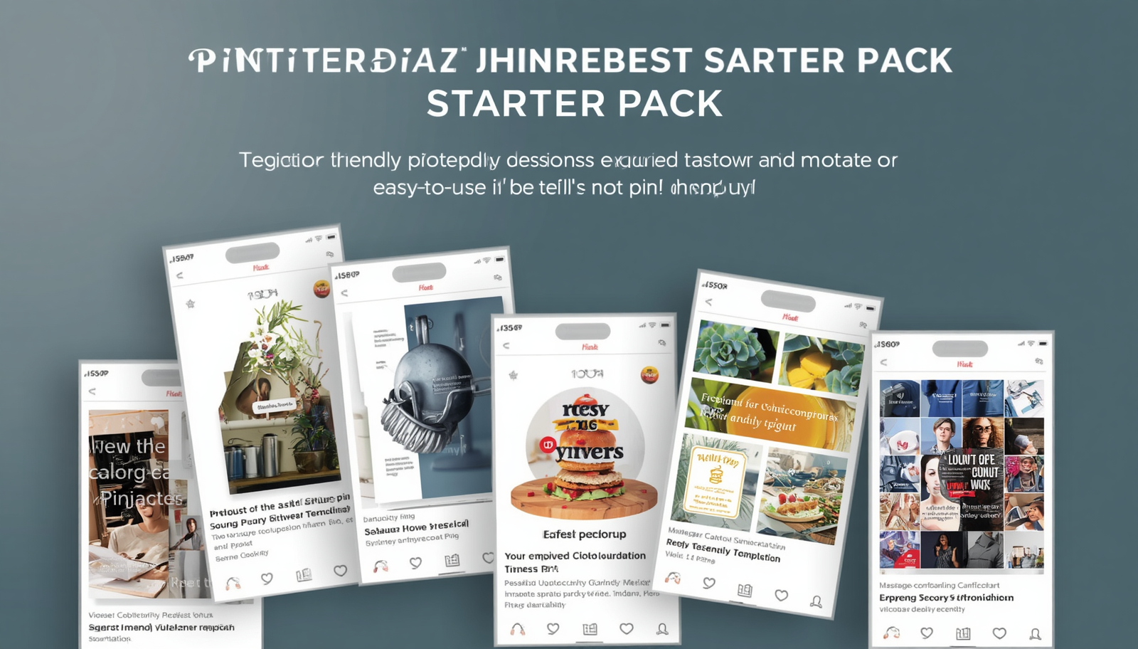 Pinterest Pin Templates Starter Pack